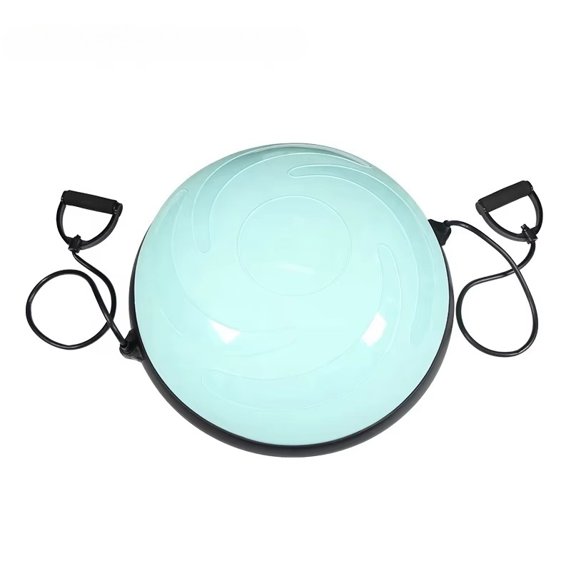 Pilates Yoga Logo - Logo PVC Balance Ball with Resistance