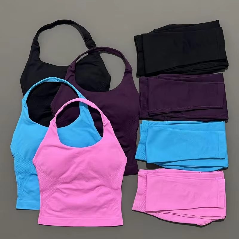 Pilates Yoga Outfit - 2 Pieces Sportswear Women Yoga Set