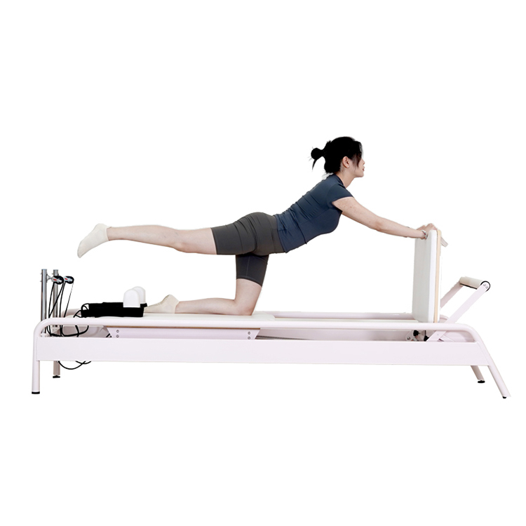 Pilates Yoga Logo - Core Bed, Cute Pink, Gentle and