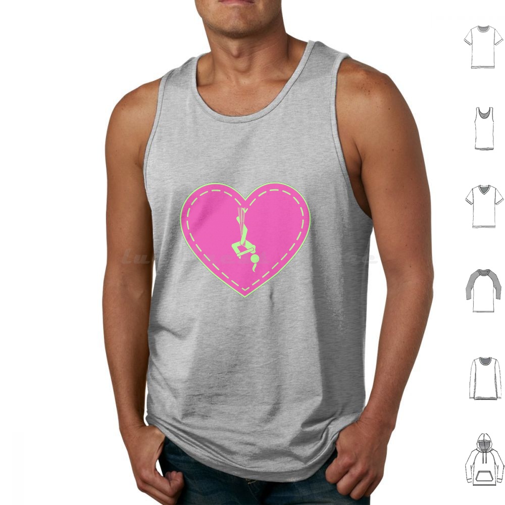 Pilates Yoga Aerial - Love Aerial Inversions Tank Tops Print