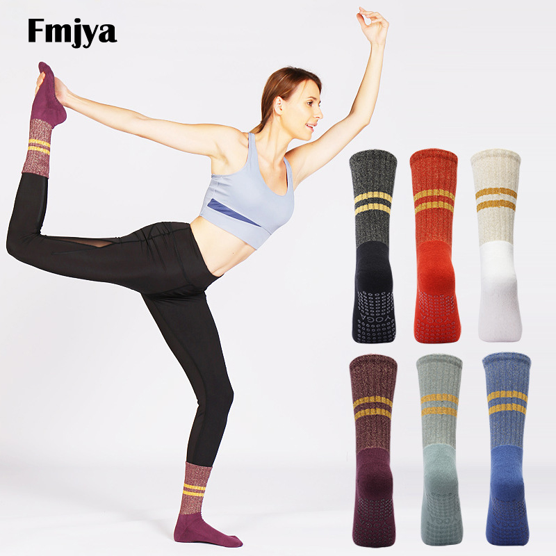 Pilates Yoga Grip Socks - Yoga Socks with Grips Non Slip