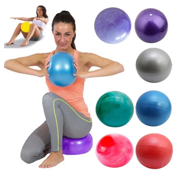 Pilates Yoga Logo - 2026 Custom 9'' Round PVC Gym