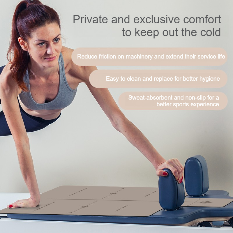 Pilates Reformer Mat Non Slip  - Pilates Yoga Logo review and price