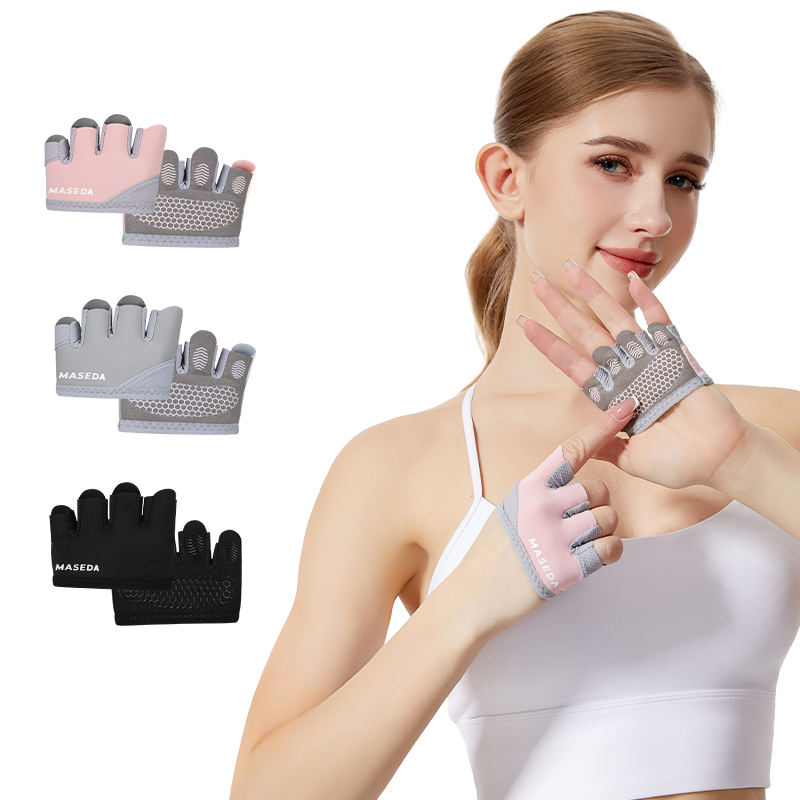 Pair of Fitness Fingerless Glo - Pilates Yoga Aerial review and price