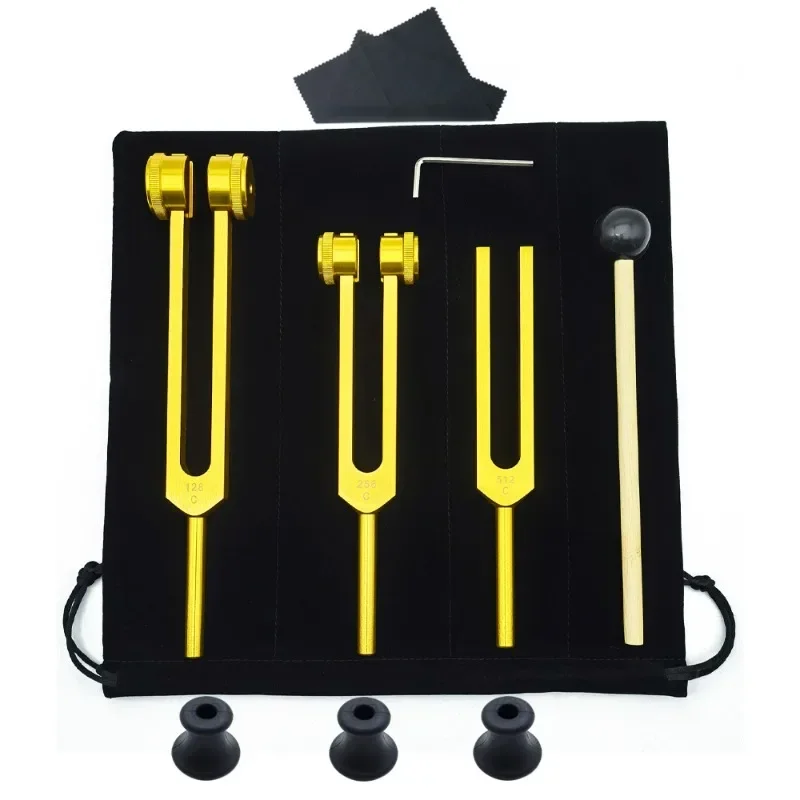 3PCS Tuning Fork Set 128 256 5 - Pilates Yoga Outfit review and price