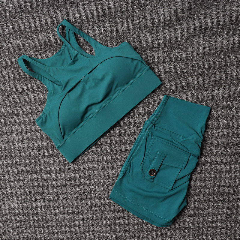 Fitness Shorts Yoga Sets Women - Pilates Yoga Leggings review and price
