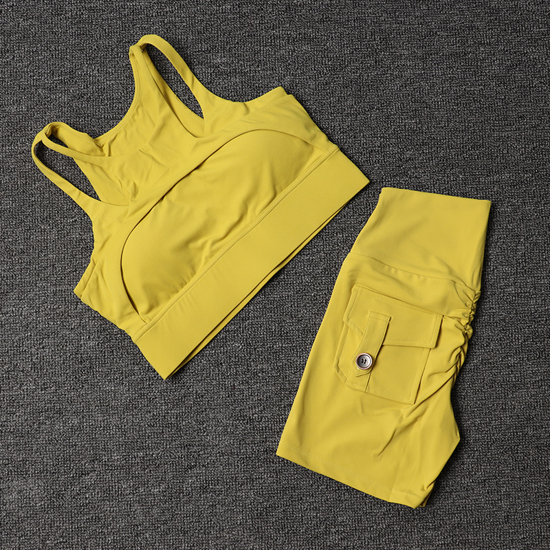 Fitness Shorts Yoga Sets Women - Pilates Yoga Leggings review and price