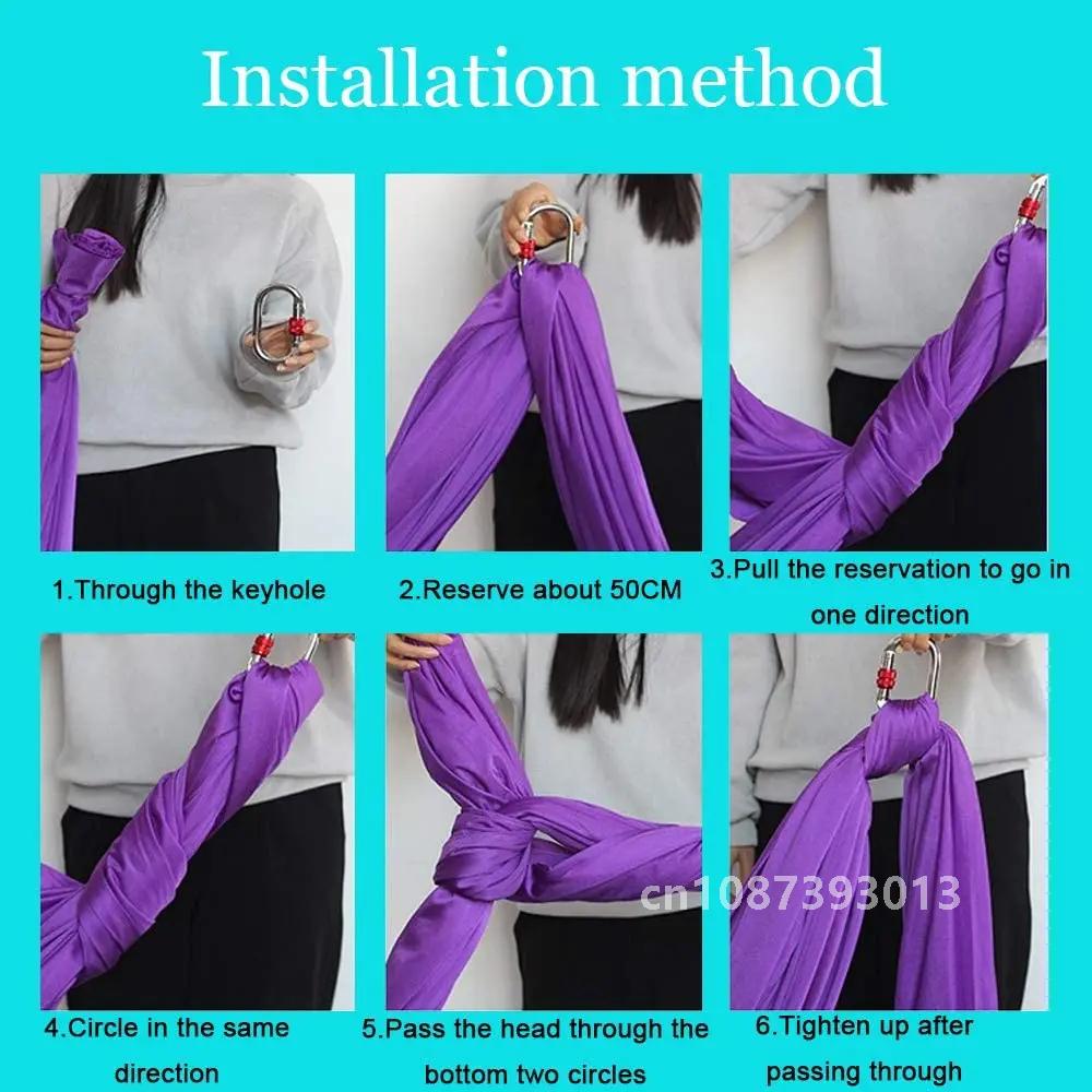 Aerial Yoga Hammock Set Fitnes - Pilates Yoga Aerial review and price