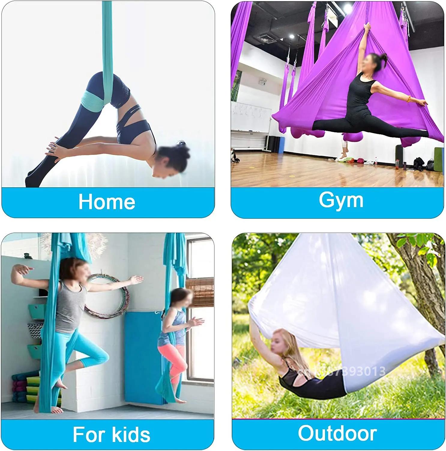 Aerial Yoga Hammock Set Fitnes - Pilates Yoga Aerial review and price