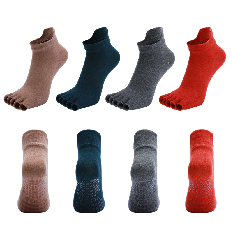 Yoga Socks Half Toe Anti-Slip  - Pilates Yoga Grip Socks review and price