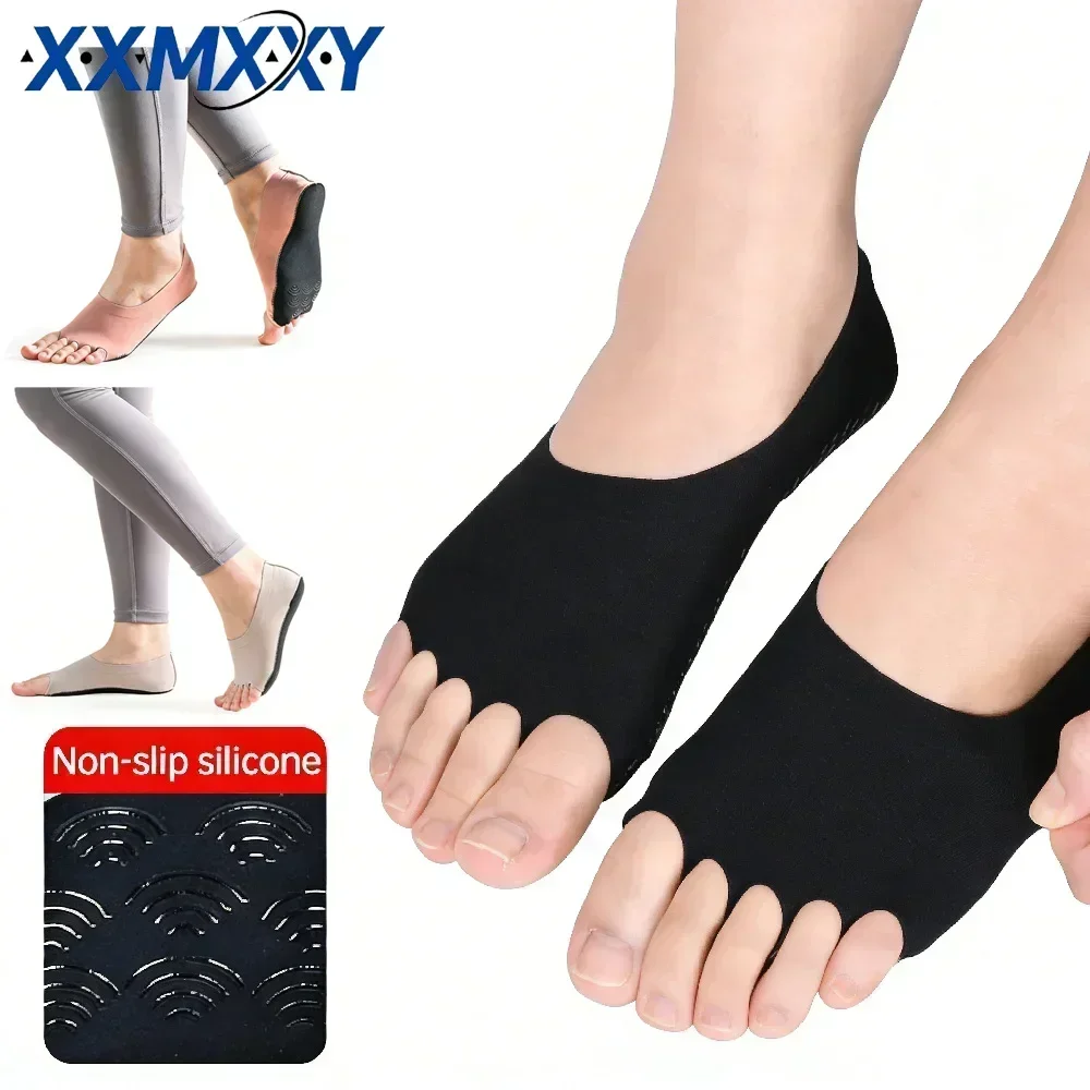 1Pair Toeless Yoga Pilates Soc - Pilates Yoga Grip Socks review and price