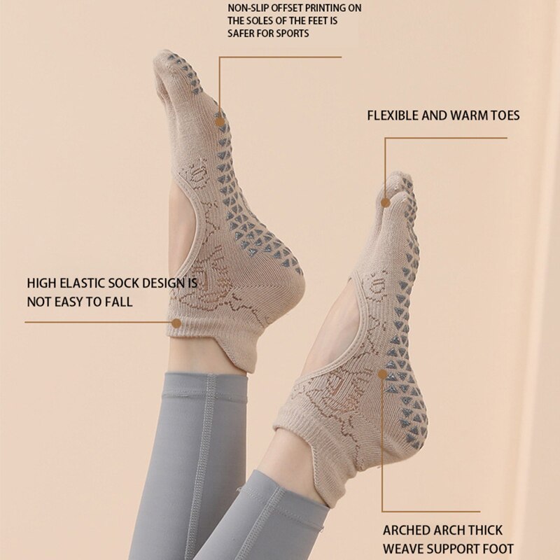 Women Yoga Toe Socks High Qual - Pilates Yoga Grip Socks review and price