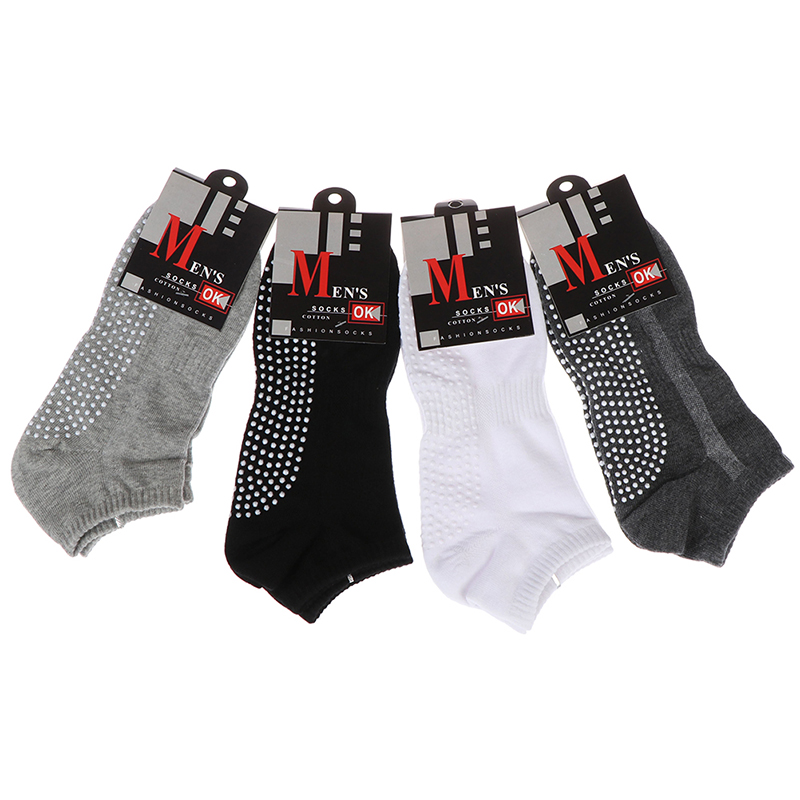 NEW 1pair High Quality Men's C - Pilates Yoga Grip Socks review and price