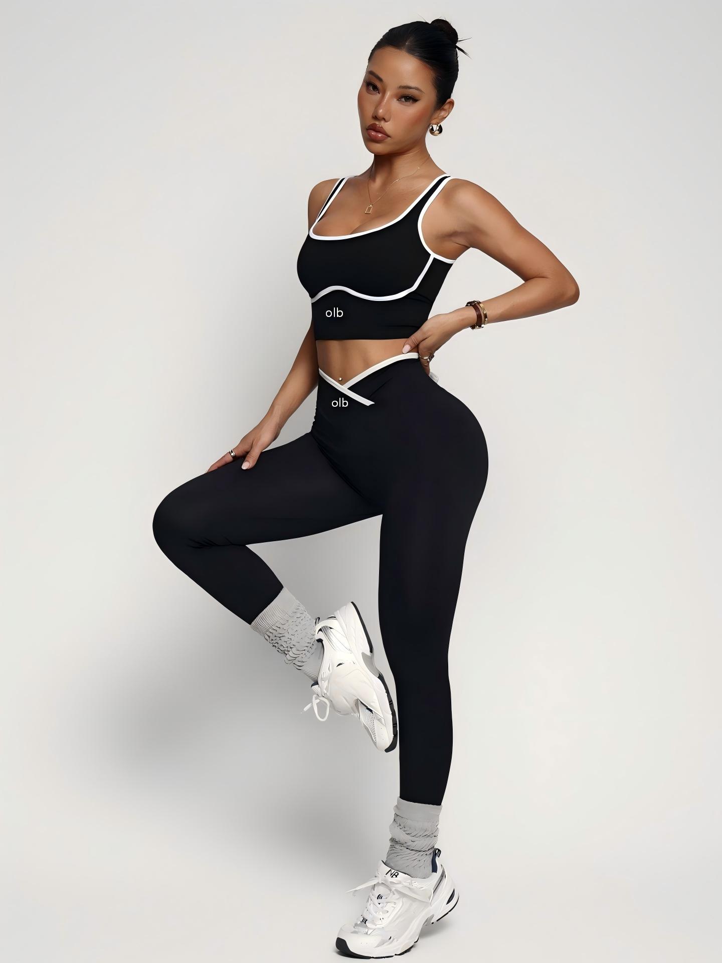 2-piece new sports bra vest pa - Pilates Yoga Outfit review and price