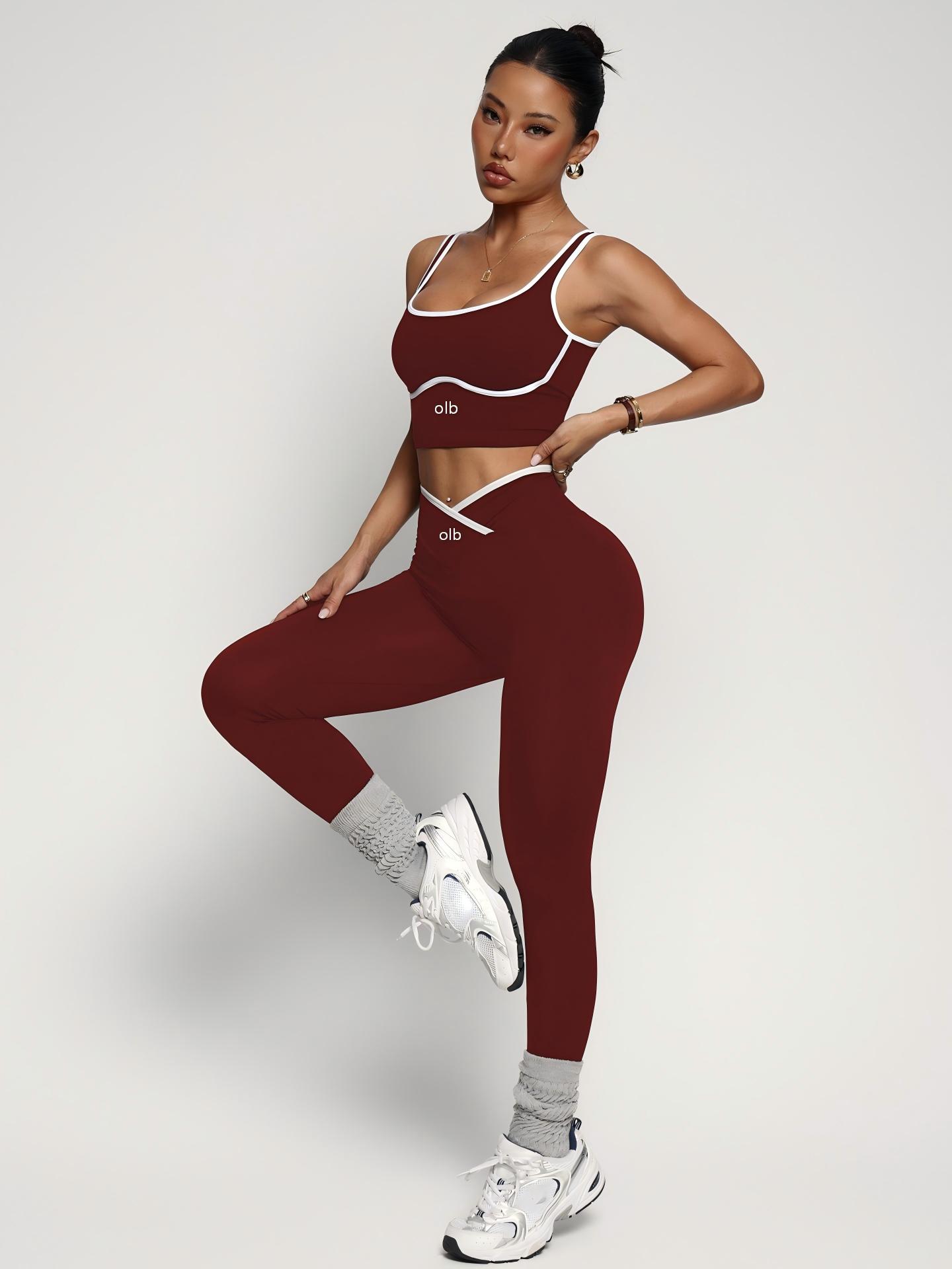 2-piece new sports bra vest pa - Pilates Yoga Outfit review and price