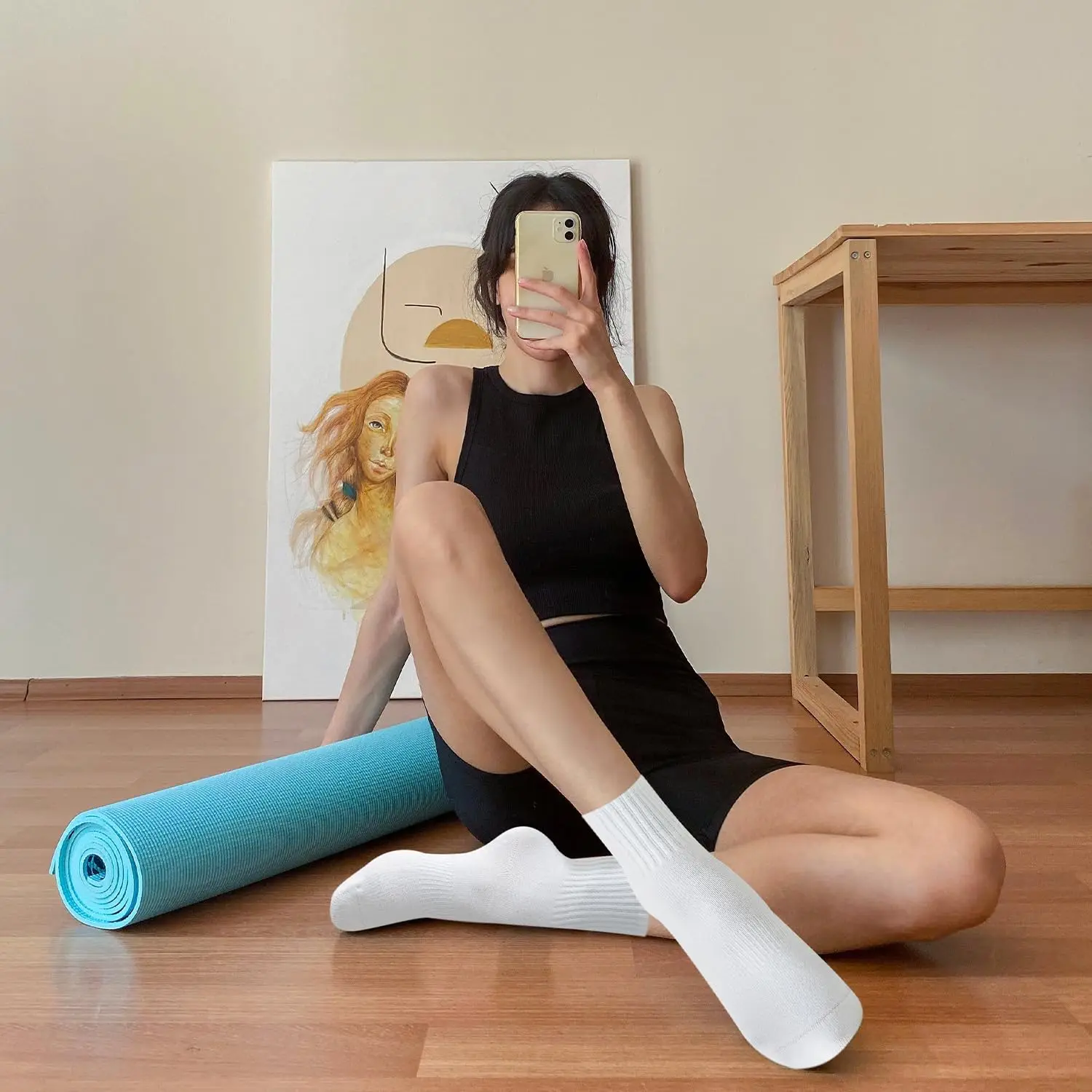 4 pairs of women's yoga socks, - Pilates Yoga Origin review and price