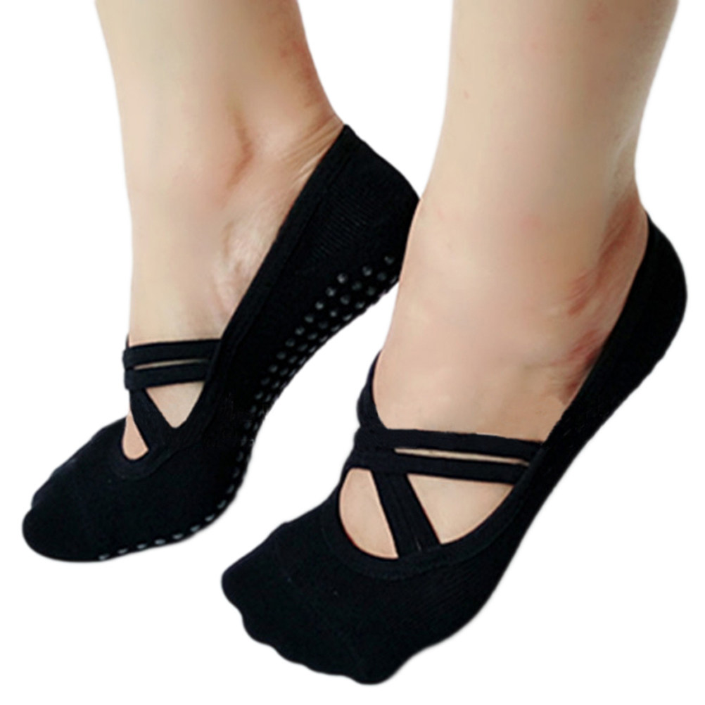 Yoga Socks Women Black Non Ski - Pilates Yoga Grip Socks review and price