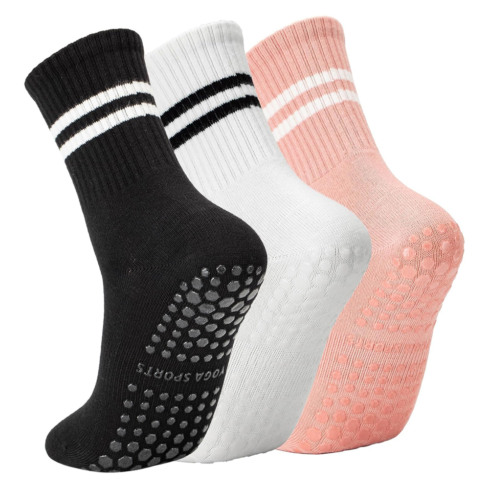 Yoga Pilates Socks with Grips  - Pilates Yoga Grip Socks review and price
