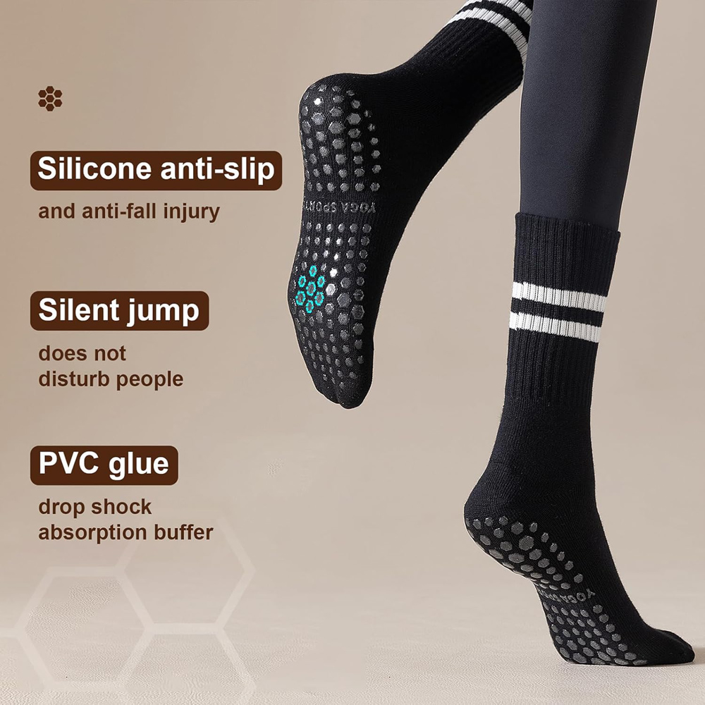 Yoga Pilates Socks with Grips  - Pilates Yoga Grip Socks review and price