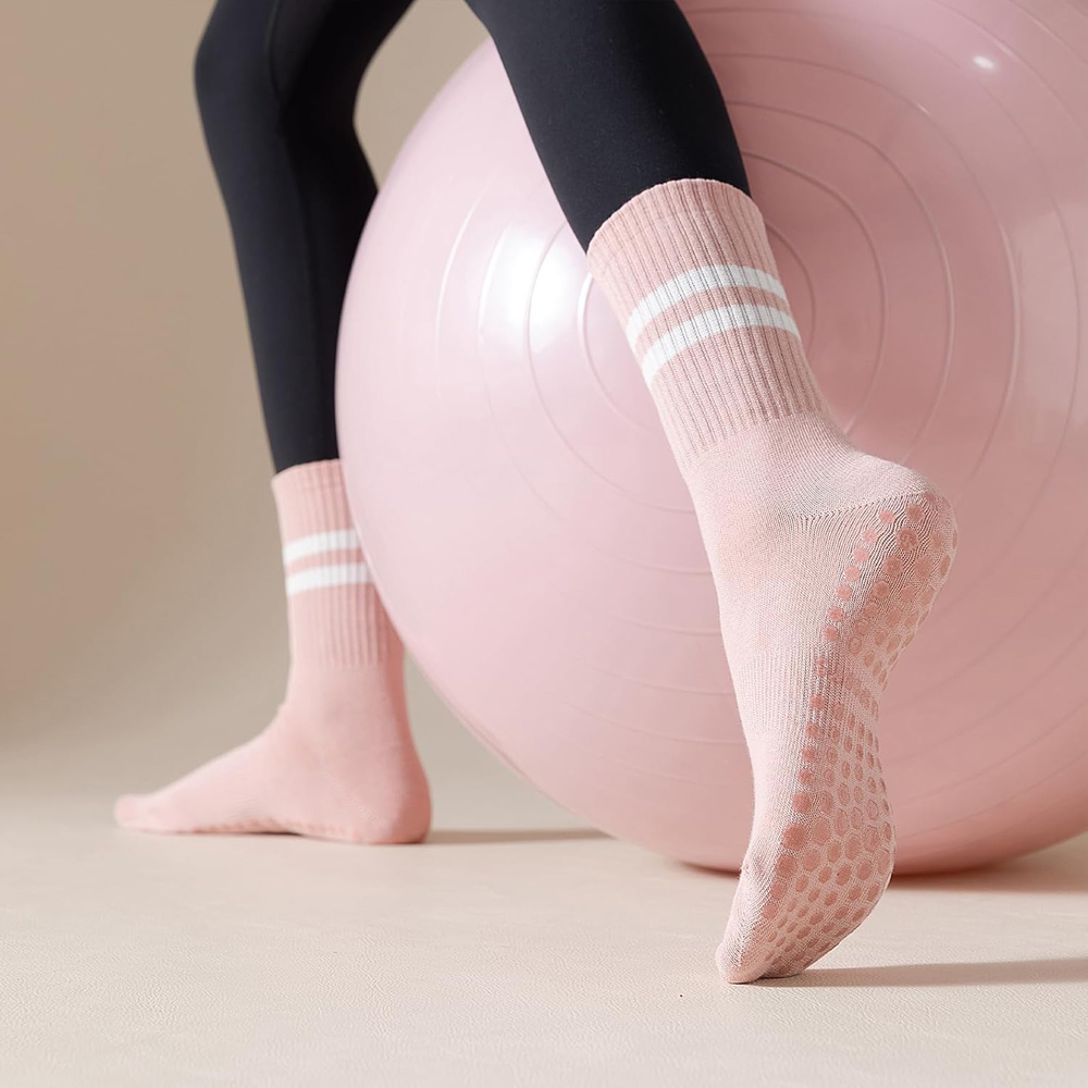 Yoga Pilates Socks with Grips  - Pilates Yoga Grip Socks review and price