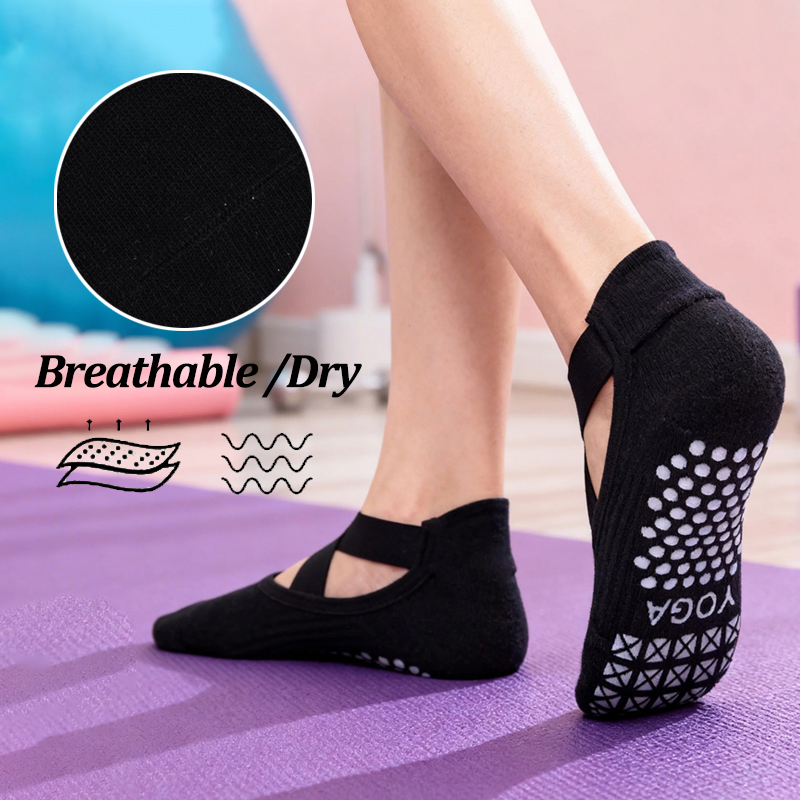 Women Non-Slip Yoga Socks Sili - Pilates Yoga Grip Socks review and price