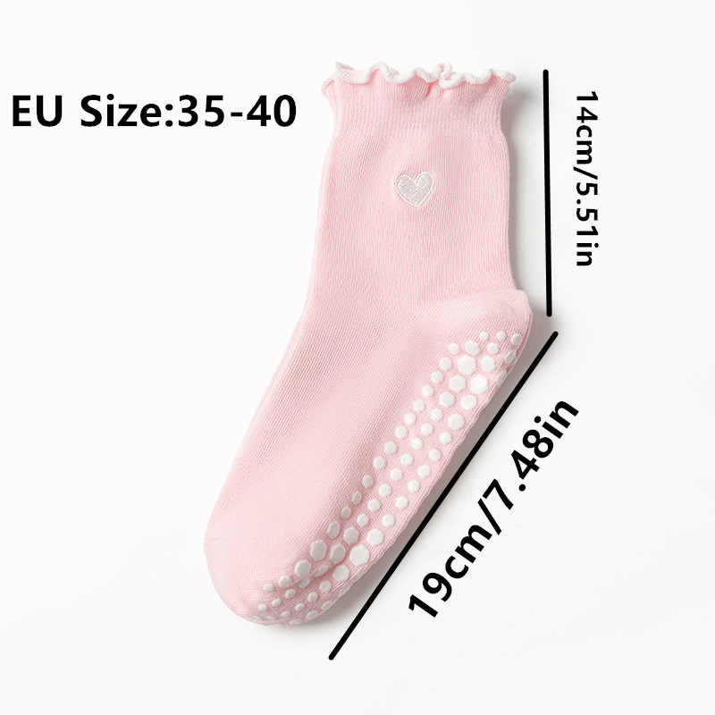 3 Pairs Women Heart Pattern Fr - Pilates Yoga Origin review and price