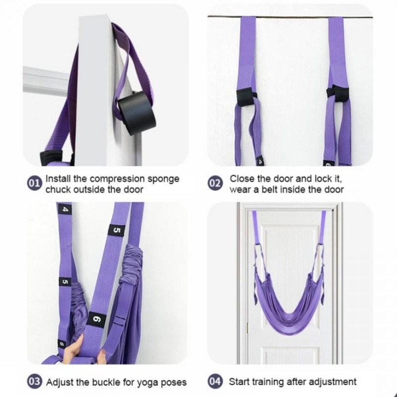 Adjustable Aerial Yoga Hammock - Pilates Yoga Aerial review and price