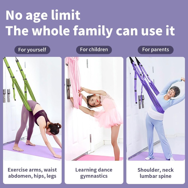 Adjustable Aerial Yoga Hammock - Pilates Yoga Aerial review and price