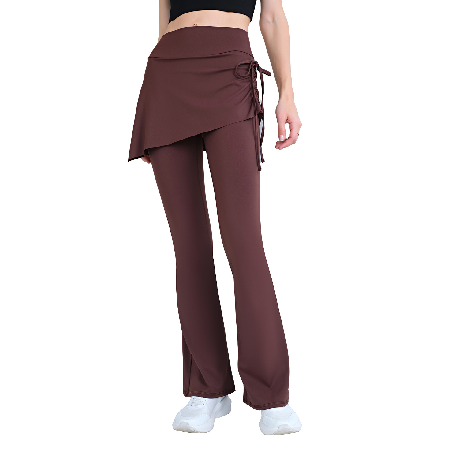 High Waist Flared Yoga Skort f - Pilates Yoga Roma review and price