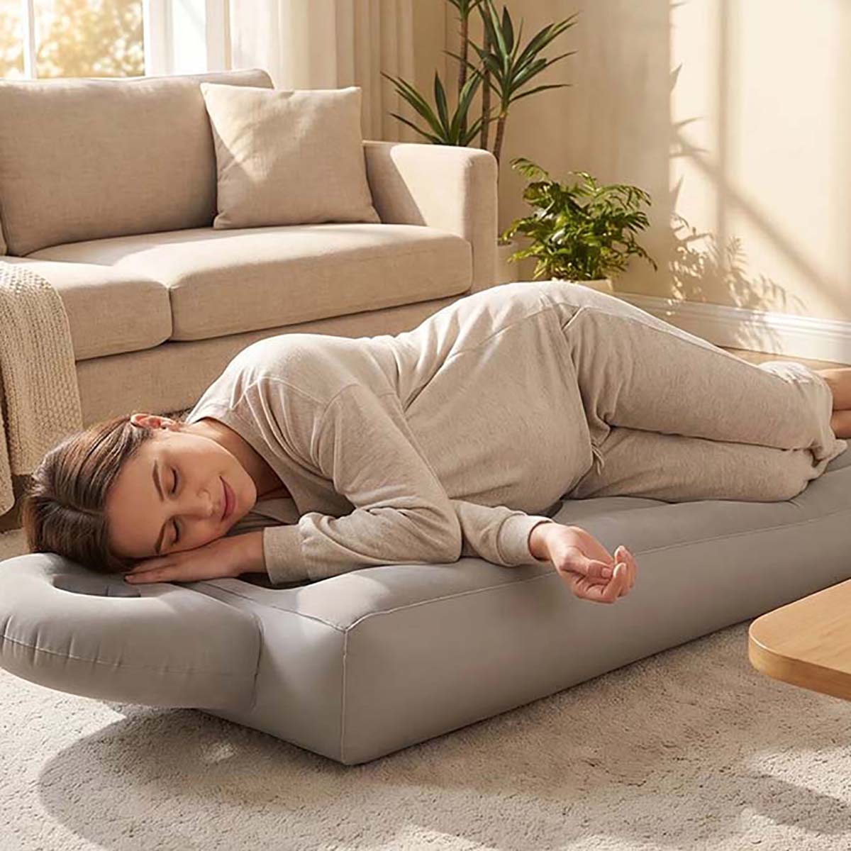 Inflatable Pregnancy Pillow Yo - Pilates Yoga Studio review and price