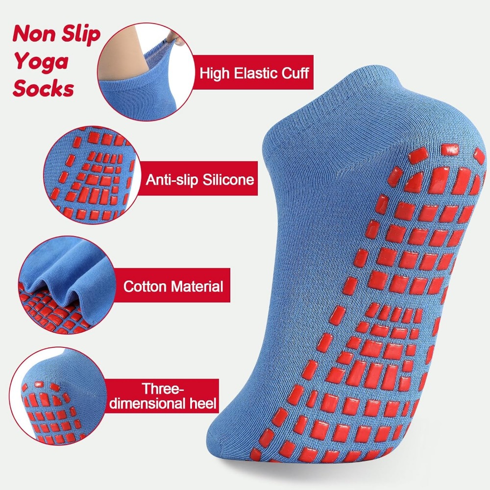 Non-Slip Yoga and Pilates Sock - Pilates Yoga Grip Socks review and price